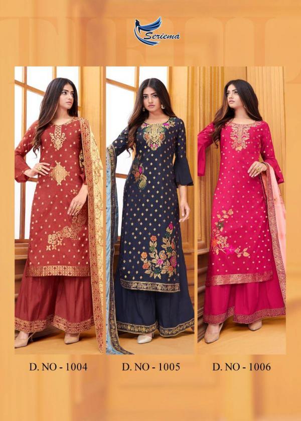 Seriema Zaraa Designer Viscose Ethnic Wear Salwar